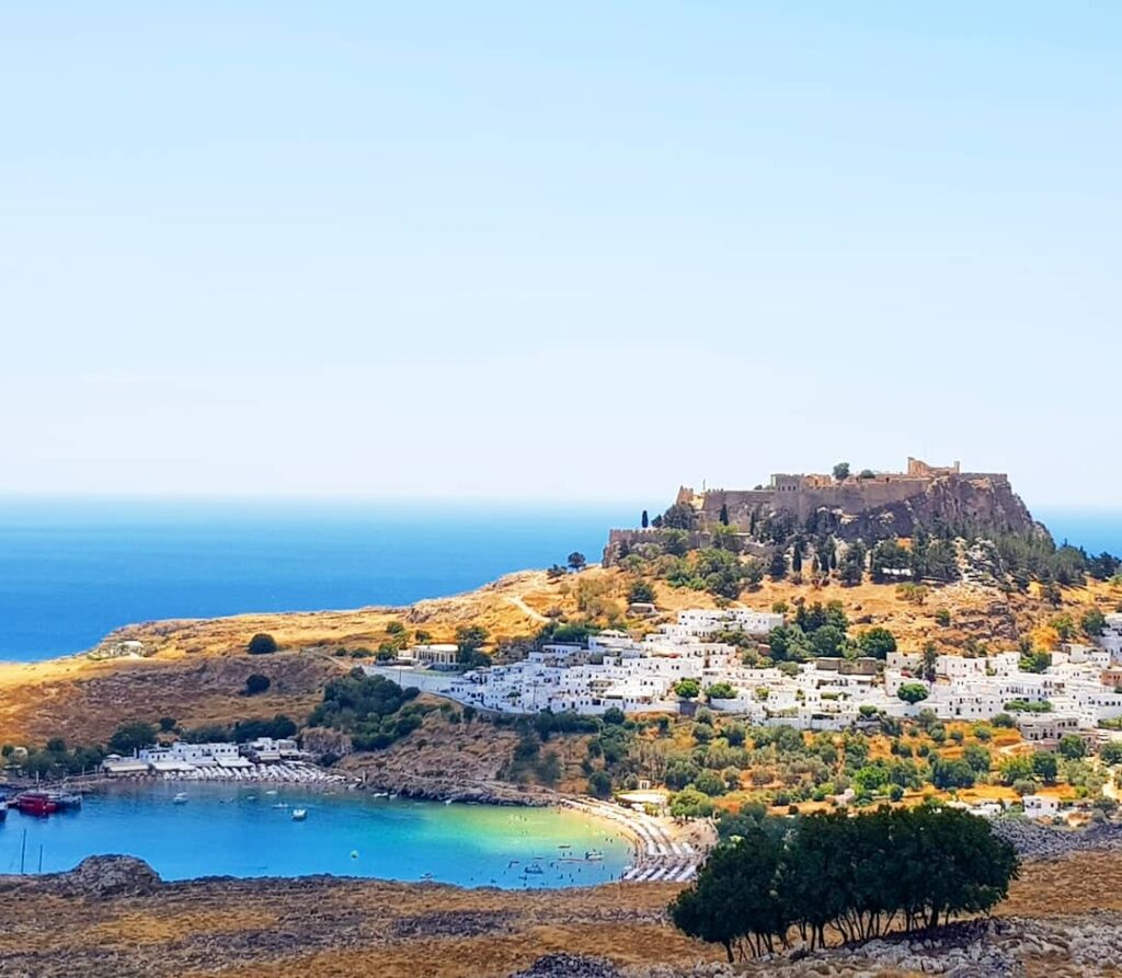 Holland America Line, Cruise Travelers, Koningsdam, Rhodes, Greece | Exploring Rhodes Greece on an ancient city tour, featuring the medieval streets of Historic Rhodes, the majestic Rhodes Acropolis, and the rich Greek Island History.